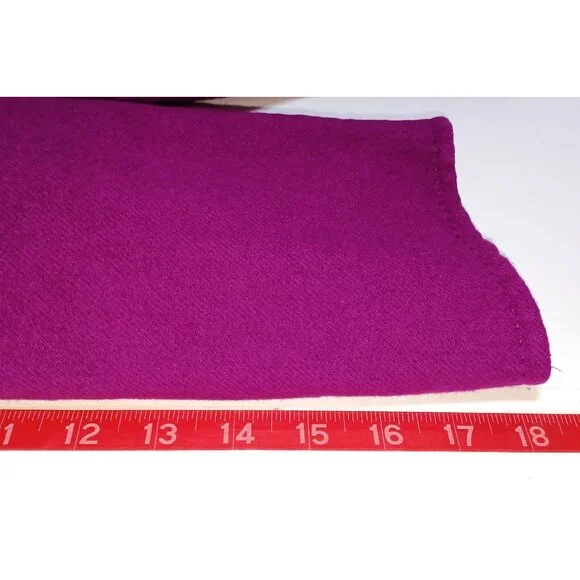 Talbots Woman Wool Swing Jacket Plus Size 14W Purple Classic Layering Office - Picture 10 of 10